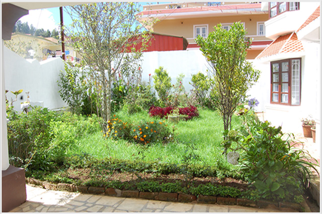 Garden surroundings